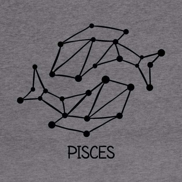 Pisces Zodiac stars by Dieowl